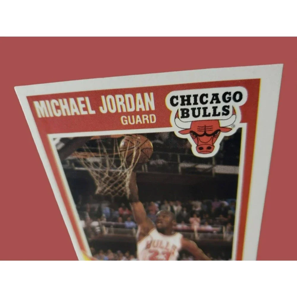 1989-90 Fleer Michael Jordan Basketball Card #21 Chicago Bulls